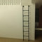 Heavy-Duty Wall-Mounted Industrial Metal Basement Window Ladder - Wrought Iron Emergency Staircase & Space-Saving Bunk Bed Access Solution for Safe Exit