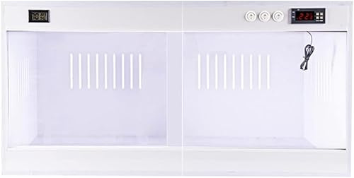Grande Habitat Box in PVC per rettili, incubatrice intelligente riscaldata per serpenti, lucertole, tartarughe, ideale per trasporto e alimentazione