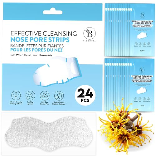 Nose Pore Strips Cerotti Punti del Naso, Niacinamide e Amamelide