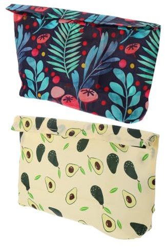 iplusmile Bolsa Reutilizable para Almacenar Alimentos y Frutas, Envoltorio de Cera de Abeja 100% Algodón, Tamaño Grande 20x23 Cm, Ecológica y Apta para Conservación en Cocina y