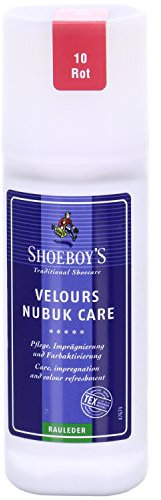 Shoeboys Velours Nubuk Care - Rauleder Pflege (75 ml, Rot)