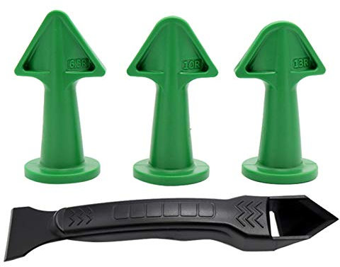 5 en 1 dissolvant en silicone Caulk Finisseur d'étanchéité Scellant Smast Slight Grout Kit Outils En Plastique Outils à main Ensemble Accessoire (Color : D)