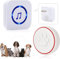 ChunHee Katzenklingel/Hundeklingel Buzzer Hund Haustier Türglocken Sensor Berührt Wasserdicht Türklingel Steckdose Empfänger 1 * Empfänger + 1 * Touch Türklingel