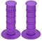Manopole antiscivolo in silicone da 22 mm per moto, comode accessori per manubrio (viola)