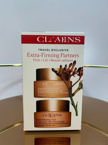 Clarins Anti-Falten Straffungsset (Extra-Firming Jour 50 ml + Extra-Firming Nuit 50 ml) amoued