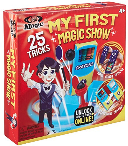 Alex Toys: Ideal Magic, My First Magic Show, Learn 25 Easy Tricks with Props, Great for Children Eager to Learn the Art of Magic, For Ages 4 and up