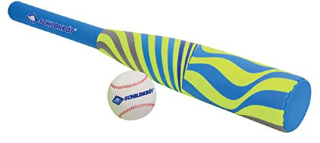 Schildkröt Unisex Neopren Set, Baseballschläger & Baseball, weicher & robuster Schläger mit Neoprenüberzug, Perfekt für Kinder & Familie zum Spielen im Garten, im Park, am Strand, Beach