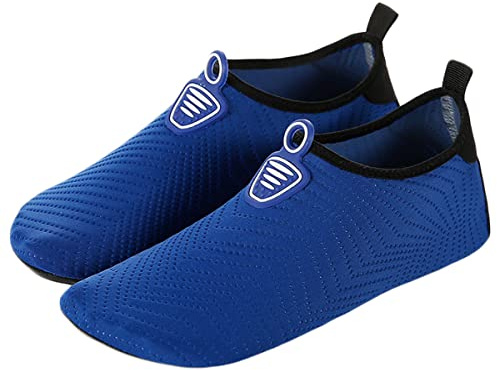 AUXDIQ Chaussures Aquatiques Femme Homme Chaussures de Plage Chaussures de Entraînement Natation Surf Chaussons Plongée