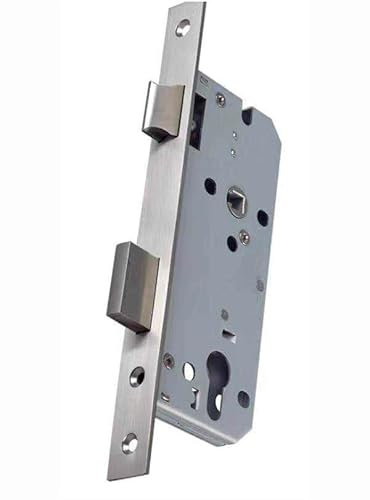 Serrure à mortaise trou Yale entrée 45 mm avant inox, Serrure Porte, Barillet Porte d'Entrée