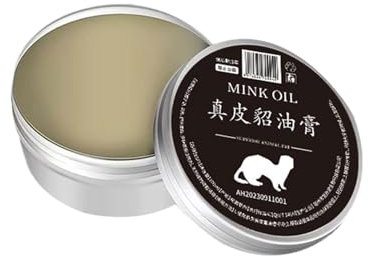 Crema balsamo per pelle, crema protettiva per pelle, crema di manutenzione sul cruscotto 'auto | idratante per la pulizia con olio di visone, condizionante per ristrutturare e ripristinare