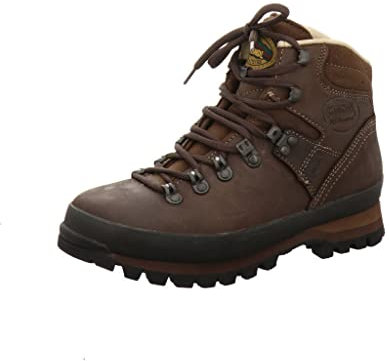MEINDL Borneo Lady 2 MFS (XL), Damen Trekking- & Wanderstiefel, Braun (Dunkelbraun/Nougat 46), 40 EU