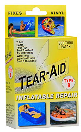 Tear-Aid Vinyl Inflatable Repair Kit, Yellow Box Type B, Single