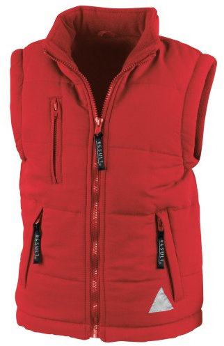 Result Kinder Gilet Ultra Padded (2XS) (Rot)