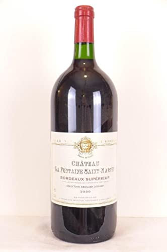 magnum 150 cl bordeaux supérieur château la fontaine saint-martin savour club bernard loiseau rouge 2000 - bordeaux