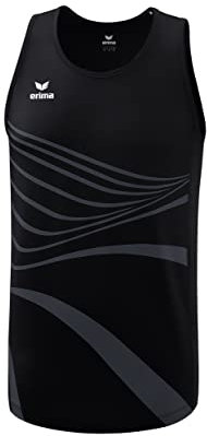 Erima Unisex Kinder Racing 2.0 Funktionelles Singlet (8282304), schwarz, 128