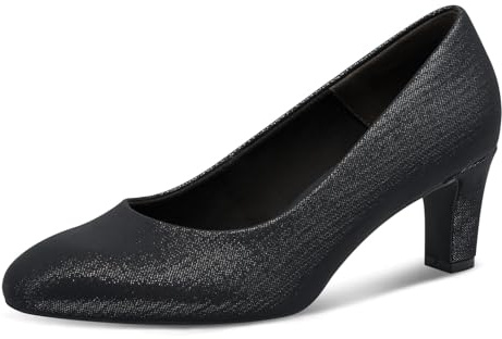 Tamaris Damen Pumps Vegan metallic 37