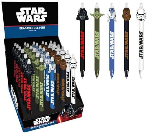 Pyramid Star Wars Stylo effaçable Assortiment de couleurs