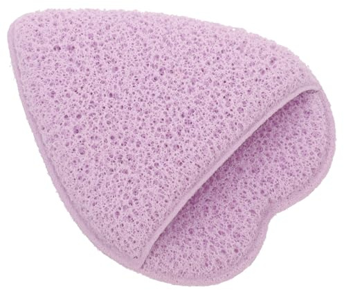 PENIKOKO Gesichtsreinigungsschwamm Porentiefe Sanftes Peeling Wiederverwendbarer Gesichtsschwamm für Make Up Entfernung und Hautpflege Tragbar Geeignet für Damen und Reisen Zartes Flieder
