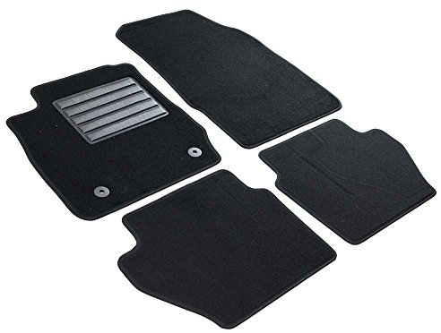 MTM SP-4220 Tapis sur Mesure en Velour pour Ford Fiesta VI Trend Titanium 2011>06.2017, black