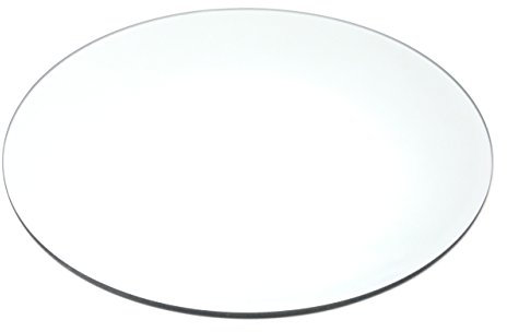 Sandra Rich Spiegelplatte, Deko Spiegel, Tischspiegel Mirror rund D. 35cm Glas