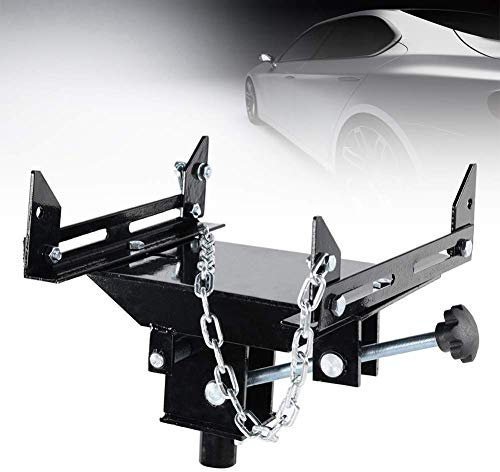 Getriebeheber-Adapter,Auto Verstellbarer Getriebeheber Wagenheber Motorheber-Adapter 0,5 Tonnen