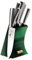 Berlinger Haus Emerald Collection 6 Stück Messerset mit Stollen, BH/2448 Smaragd Edelstahl 18/8