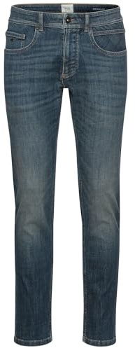 camel active Denim 5 Poches Jeans, Bleu, 42W / 32L Homme