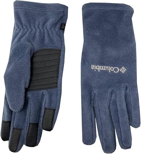 Columbia Agent Heat II Thermo-reflektierende Omni-Heat Fleece-Winterhandschuhe für Herren, Blau, S