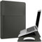 ZOENHWA Housse pour Ordinateur Portable 13 14 Pouces,Étui en Cuir Étanche avec Support Réglable Compatible avec MacBook Pro13,14/MacBook Air M1 M2/for 13''-14'' Dell HP ASUS Acer Surface-Gris