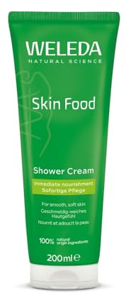 WELEDA - Skin Food Crème Douche - 200ml - Soin lavant quotidien, formule 100% d'origine naturelle, adapté aux peaux sèches - Préserve la barrière cutanée - NATRUE - 200 ml