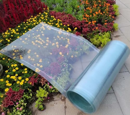 Ark för växthus väderbeständig ruta för utomhusbruk 1,2 x 15 m och terrassöverdrag perfekt för fabriker och väntan