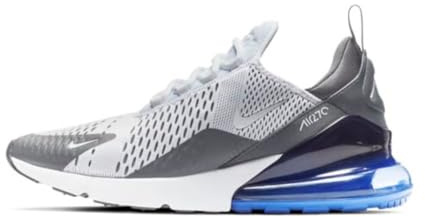 Nike Air Max 270, Herren Laufschuhe, Mehrfarbig (White/White/Persian Violet/Dark Grey 107), 42 EU