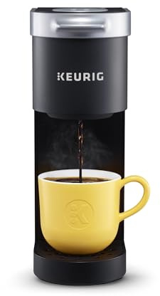 Keurig K-Mini Single Serve K-Cup Pod Coffee Maker, 6 to 12oz Brew size, with Cord Storage, Perfect for Small Spaces, Black