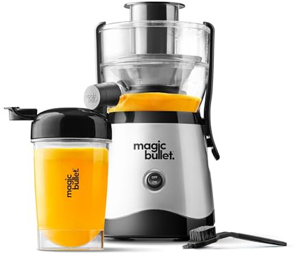 Magic Bullet Mini Juicer with Cup, Black and Silver