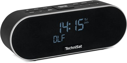 TechniSat DIGITRADIO 53 BT – Premium Wecker - Bluetooth Lautsprecher mit DAB+ Radio (DAB, UKW, FM, Sleeptimer, Snooze, Lichtsensor, 20 Watt)