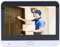 Yunir Visor de Puerta Digital, Cámara de Mirilla de Puerta Inalámbrica WiFi 1080P 2MP con Pantalla de 4,3 Pulgadas, Gran Angular de 160°, Inducción Humana Timbre con Vídeo para Seguridad