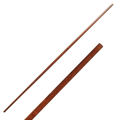 TEKKA BUDO BO Stab konisch Eschenholz - 182 cm gerade Form - Langstock Kampfsport Holz - Aikido, Kobudo, Bojutsu Ninjutsu