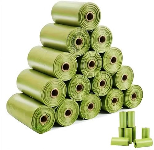 900 Bolsas de Basura para Perros - Envio 24 h - Muy Resistentes - Antifugas - Bolsa para caca animales excrementos - 33 x 22 cm - 1 Litro (900)