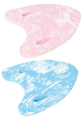 Hemobllo 2 Piezas Tabla de Natación para EVA Resistente y Ligera Flotadores Portátiles para Entrenamiento Piscina Ayuda para Aprender Nadar Verano