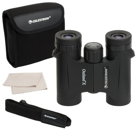 Celestron 71340 8 x 25 Outland X: prismáticos, negro