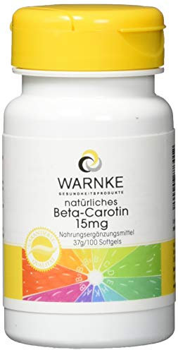 Beta Carotin Kapseln 15 mg natürlich 100 stk