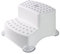 DIVCHI Toddler Toilet Step Stool Baby Anti Slip 2-UP Step Stool Stepup Stools For Potty Training Bathroom & Kitchen (White)