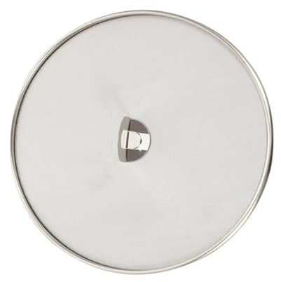 SHINEOFI Tapa Antisalpicaduras para Olla de Acero Inoxidable 33 CM Protector de Aceite para Cocinar Malla Resistente para Freír y Evitar Salpicaduras