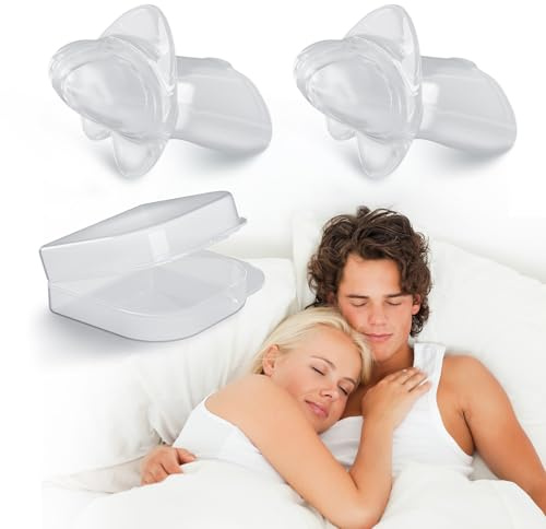 Anti-Snoring Devices, Comfortable Snore Mouthipece Stopper for Men and Women, Snore Tongue Retaining Anti Snoring Devices Stopper, Snore Mouth Guard Solution