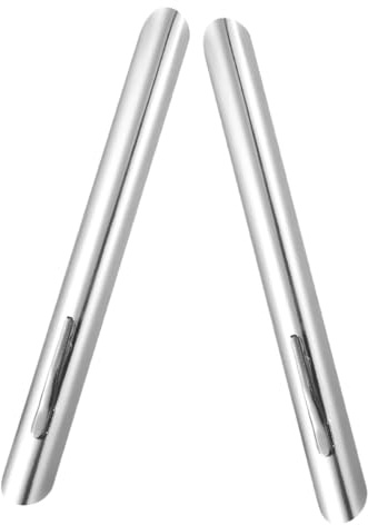 Abaodam Pulitore di Briciole in Acciaio Inox 2 Pezzi, Raschietto Portatile per Briciole da Tavolo, Spazzatrice da Cucina per Ristorante e Casa, Strumento per Pulizia Efficiente