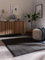benuta Nest Sisal Naturfaser Teppich Sana - Schwarz 200x200 cm - Robuster Teppich für Esszimmer & Wohnzimmer - 100% Sisal Naturfaser - Zeitloses Design