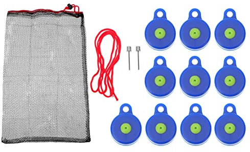 YARNOW 10st Aufblasbarer Hochdruck-flaschenverschluss Cola Caps Cap Pelletziel- Inflator- Kit Outdoor-ziele Schwebendes Ziel Schießzubehör Schleuderziel Kieselgel Draussen Platzen