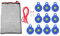 YARNOW 10st Aufblasbarer Hochdruck-flaschenverschluss Cola Caps Cap Pelletziel- Inflator- Kit Outdoor-ziele Schwebendes Ziel Schießzubehör Schleuderziel Kieselgel Draussen Platzen