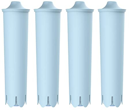 AQUA CREST Blue Wasserfilter Kompatibel mit Filterpatrone Blue, Kompatibel mit Jura GIGA, ENA, ENA Micro, IMPRESSA-Serie, TÜV SÜD Zertifizierte(4 Stücke)