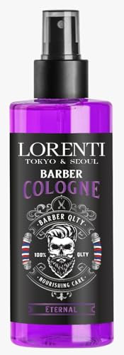 LORENTI TOKYO & SEOUL Barber Cologne 150ml ETERNAL| After Shave Spray für Männer | Herren Rasur Duftwasser - Barber Eau de Cologne mit praktischen Pump-Spender | Erfrischend & Pflegend - EDC